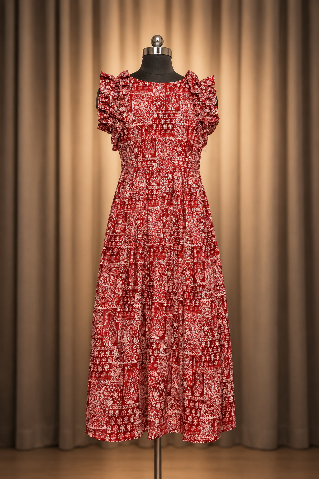Gulaabi Frill Frock