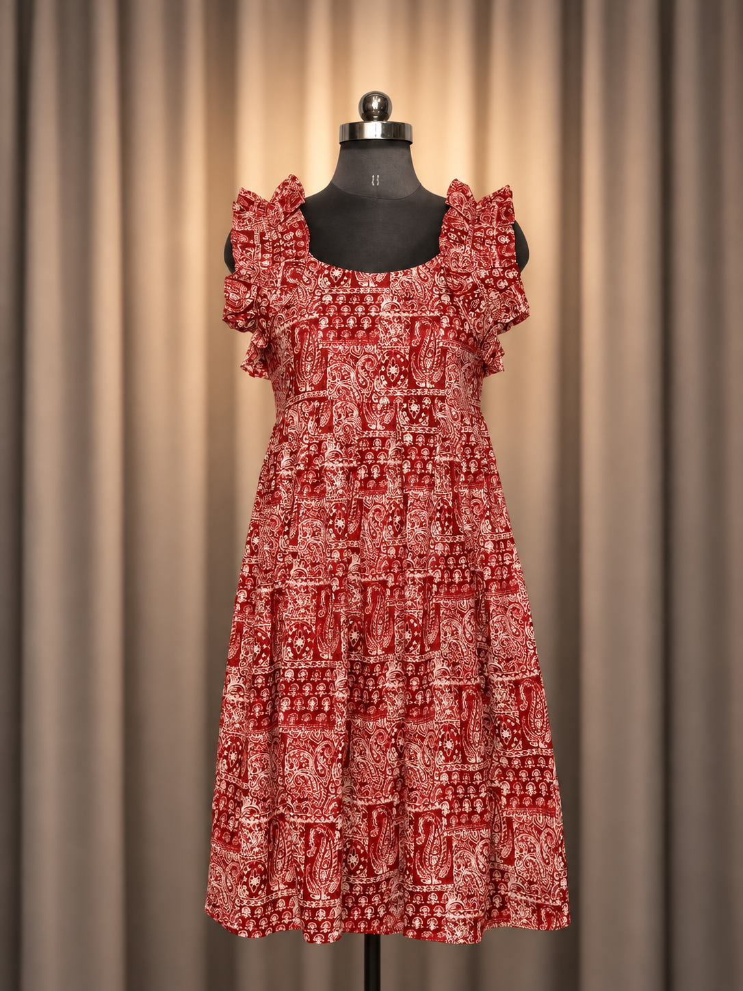 Gulaabi Frill Frock