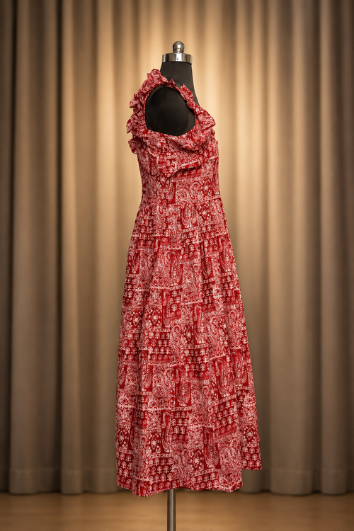 Gulaabi Frill Frock