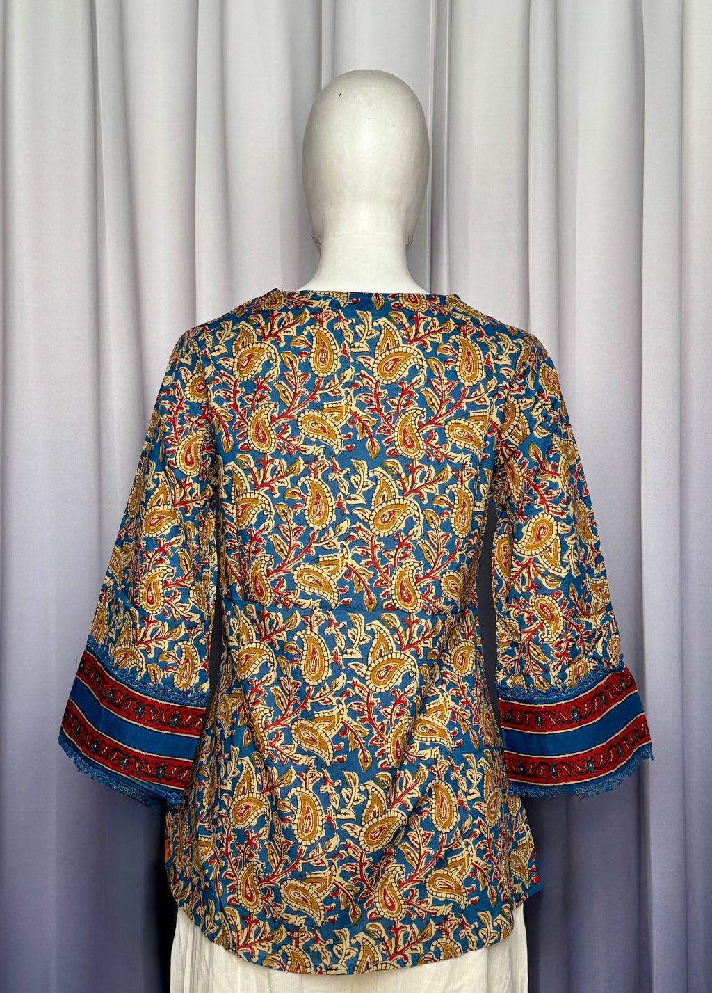 Blue Paisley